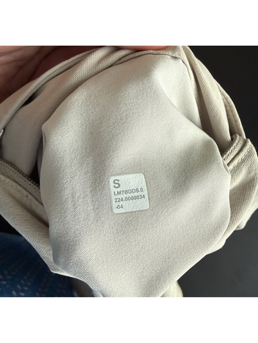 Lululemon Bowline Stretch Cotton Versatwill Ivory Shorts 5" Inseam Size Small - Picture 6 of 6